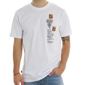 T-SHIRT STAMPATA BIANCO